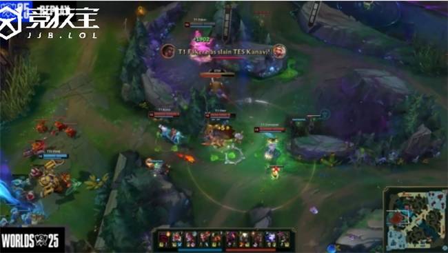 LOL-S15半决赛：T1 3-0零(líng)封淘汰TES 强势晋级决赛