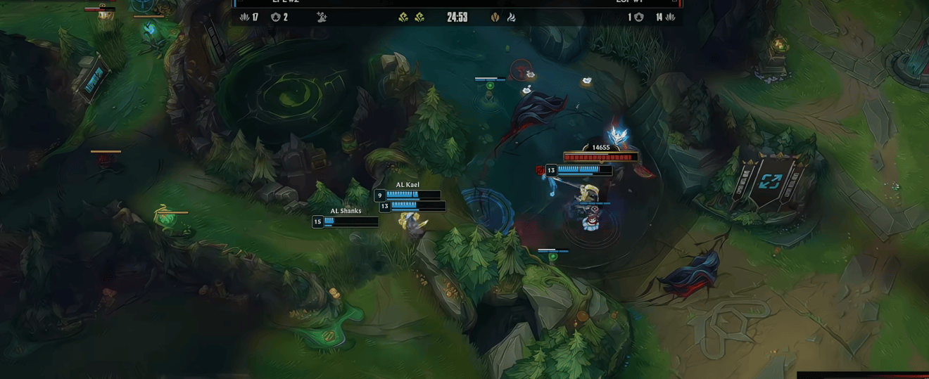 LOL总決(jué)赛精(jīng)彩对決(jué)，游戏带你体验策略魅(mèi)力