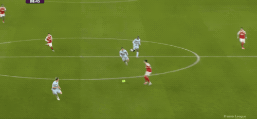 英超(chāo)：阿森纳2-0布伦特福德5分领跑(pǎo) 梅裡(lǐ)諾(nuò)传射 萨卡补刀(dāo) 赖斯(sī)伤退