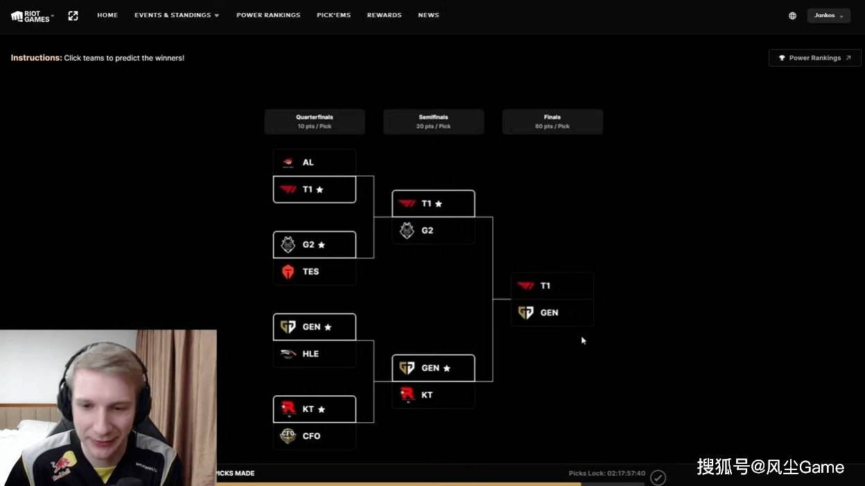 LOL传奇(qí)打(dǎ)野预测GEN夺冠！管泽元分析(xī)淘汰赛：滔搏打(dǎ)G2是无敌的